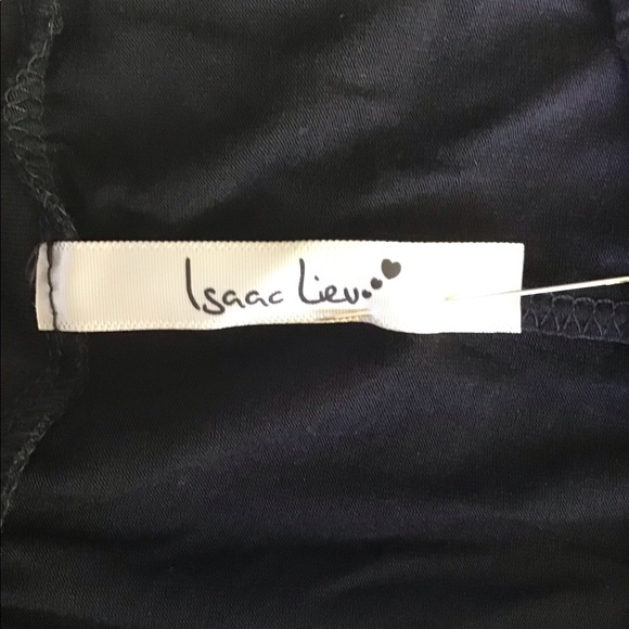 Issac Liev size large black jersey sheath sundress - Picture 4 of 5